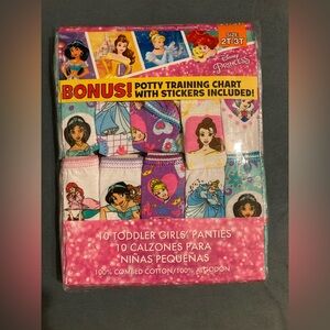 🎀👑🎀Disney Princess Toddler Girls' Panties Set - Multicolor